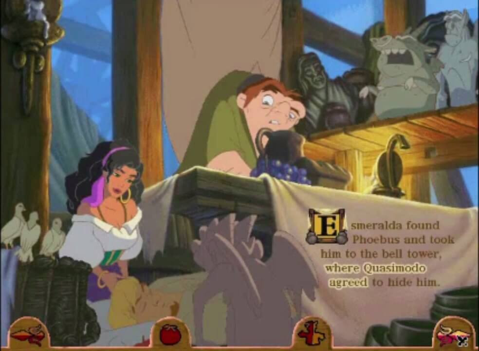 Disney's Animated Storybook: The Hunchback of Notre Dame - кадр 1