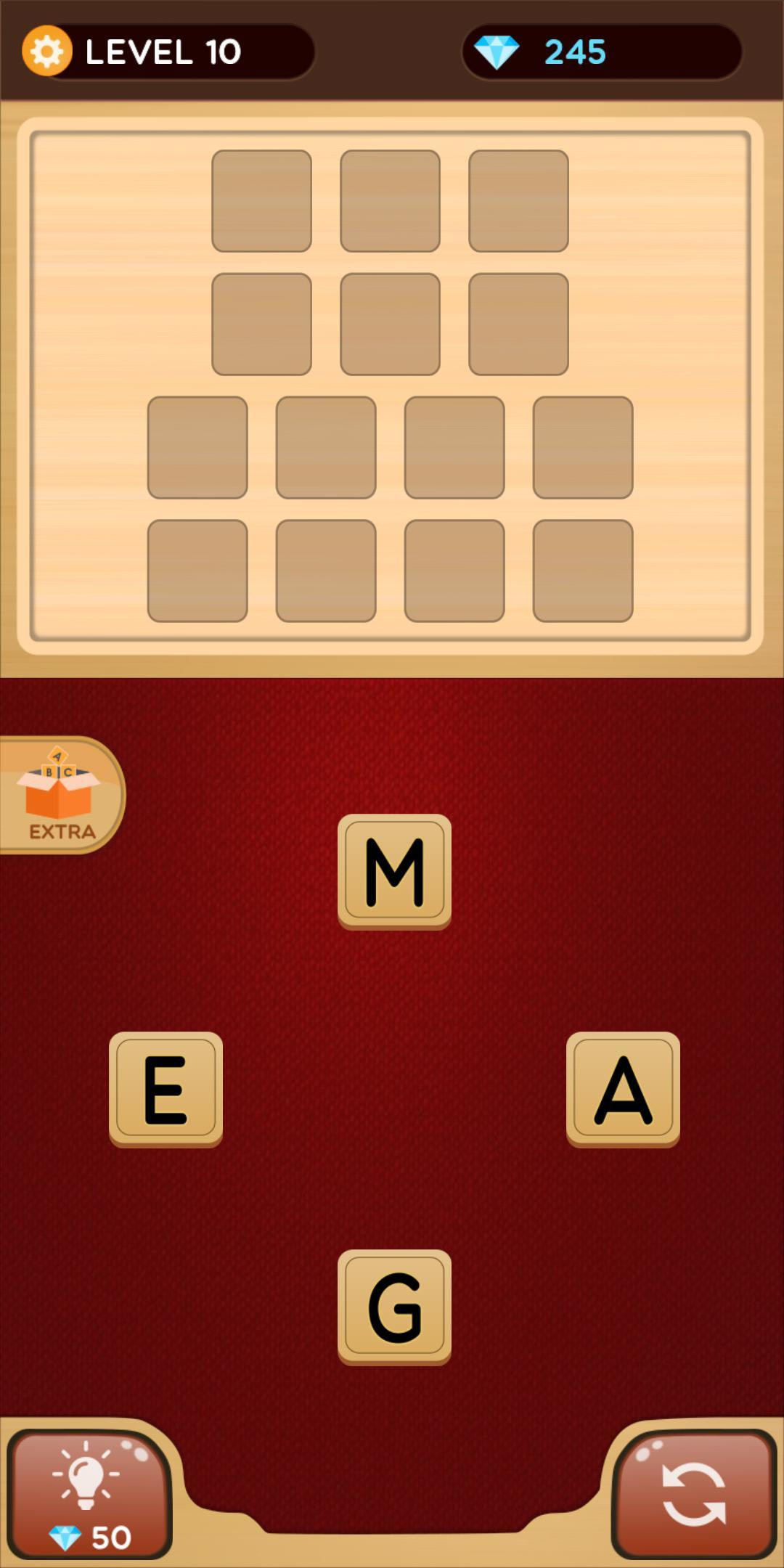 Word Connect - My first android game (itch) - кадр 1