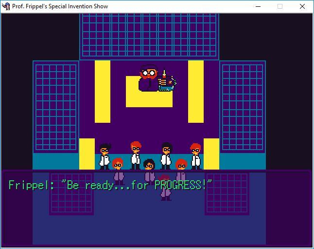 Professor Frippel's Special Invention Show (itch) - кадр 1