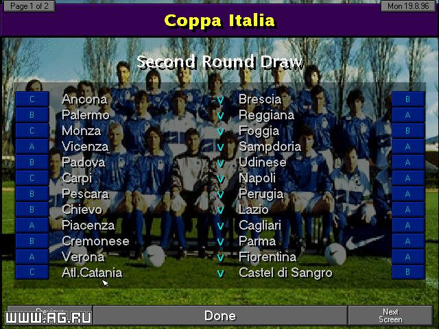 Championship Manager 2 - кадр 4