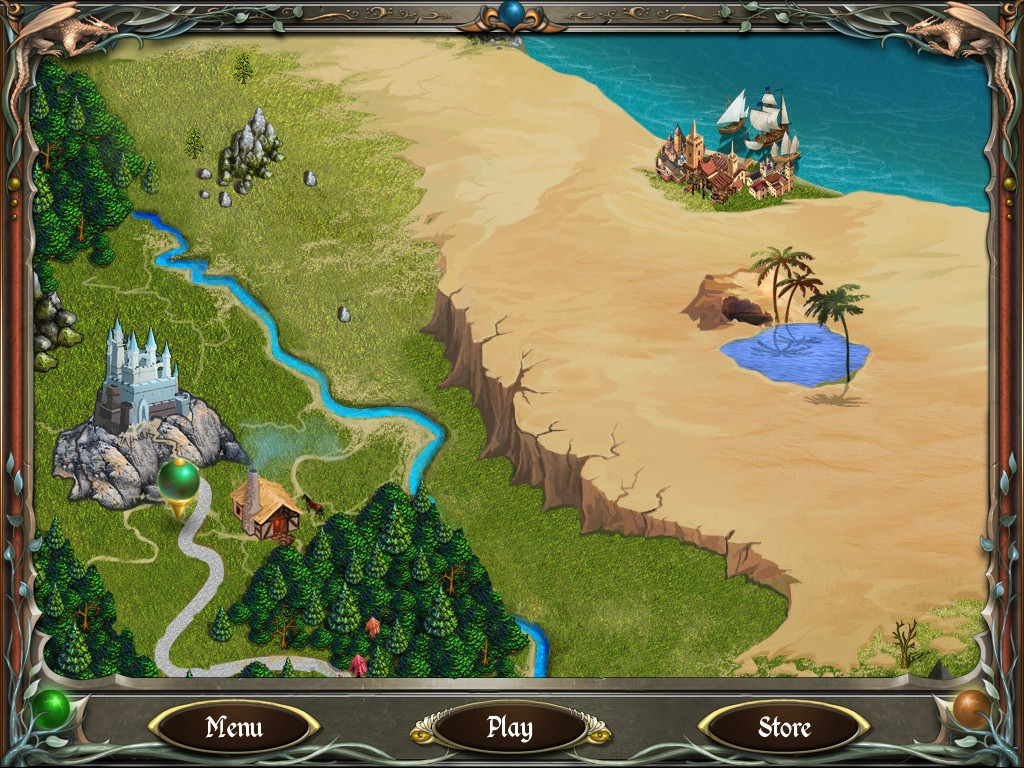 Legends of Solitaire: Curse of the Dragons - кадр 1
