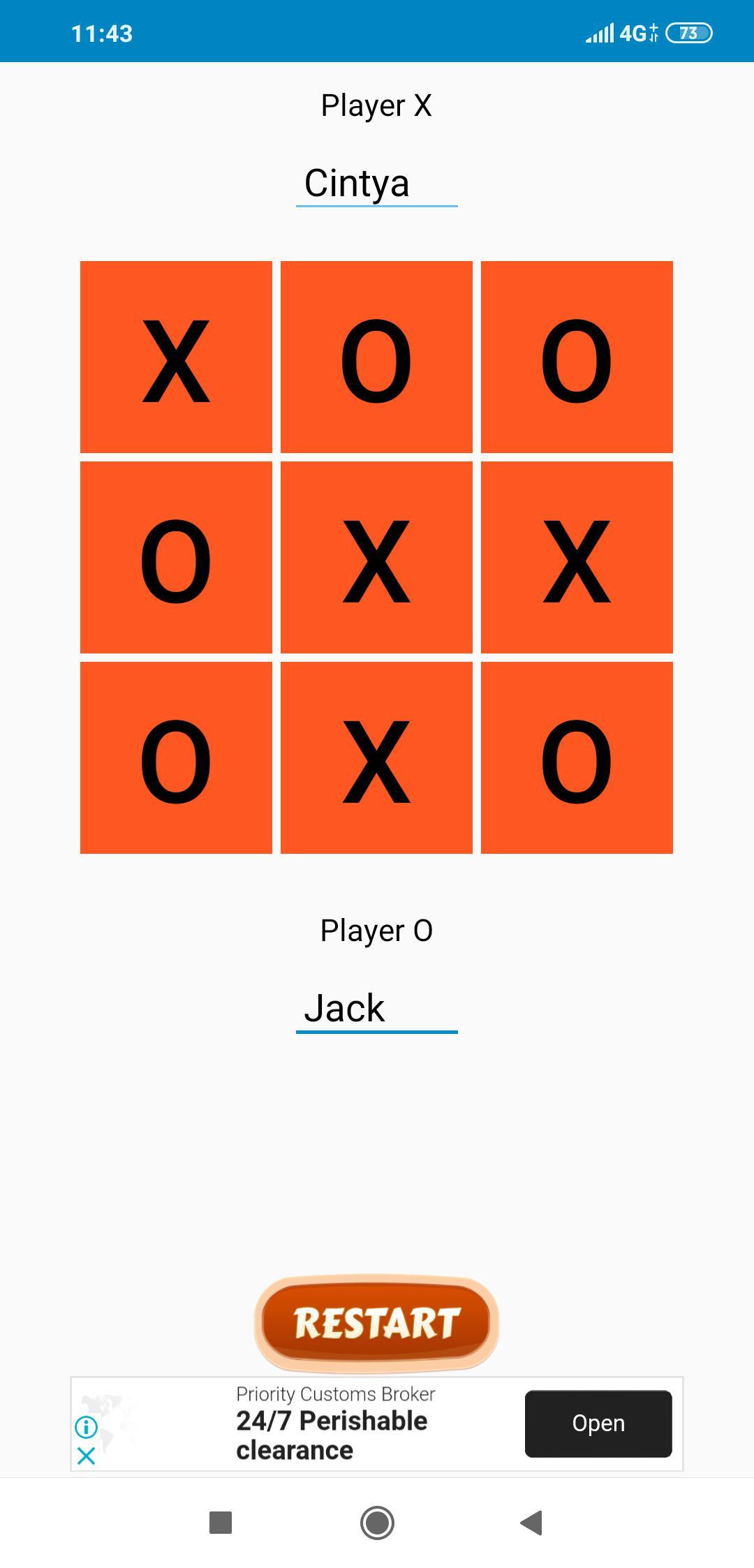 Tic Tac Toe Uman (itch) - кадр 1