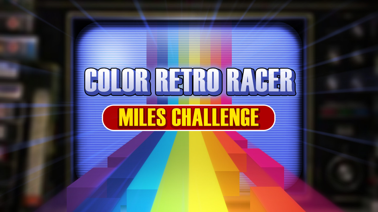 FIRST STEAM GAME VHS - COLOR RETRO RACER: MILES CHALLENGE - кадр 1