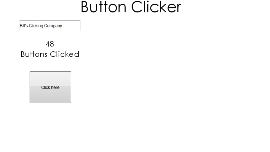 Button Clicker (itch) - кадр 1