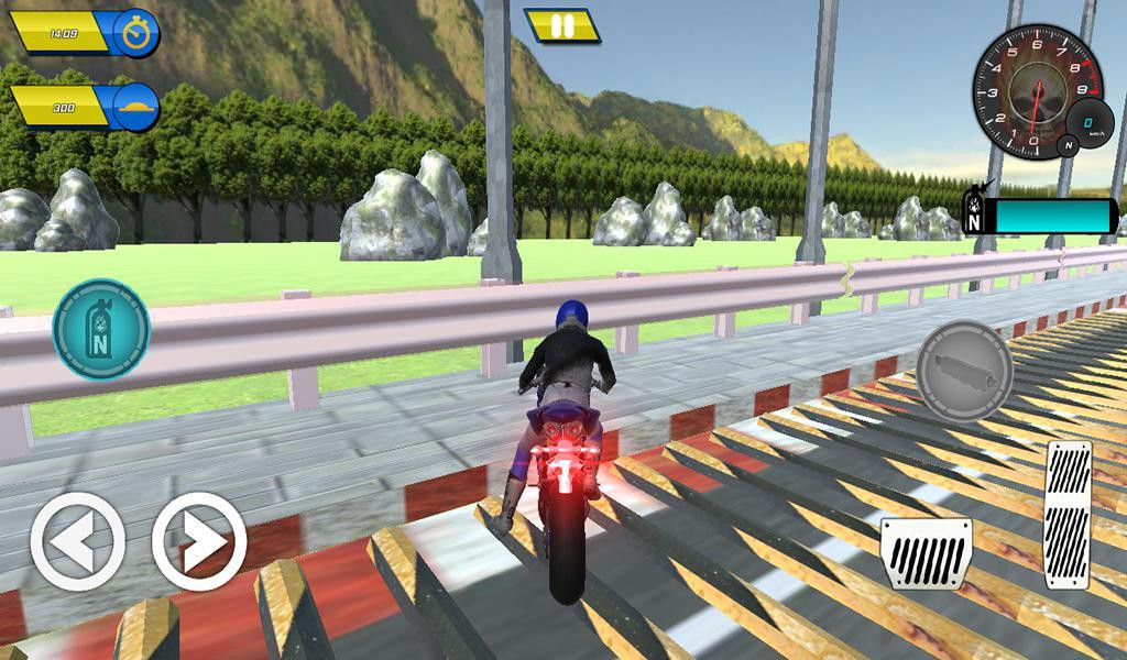 100 Speed Bumps Challenge: Speed Breaker Bike Ride (itch) - кадр 1