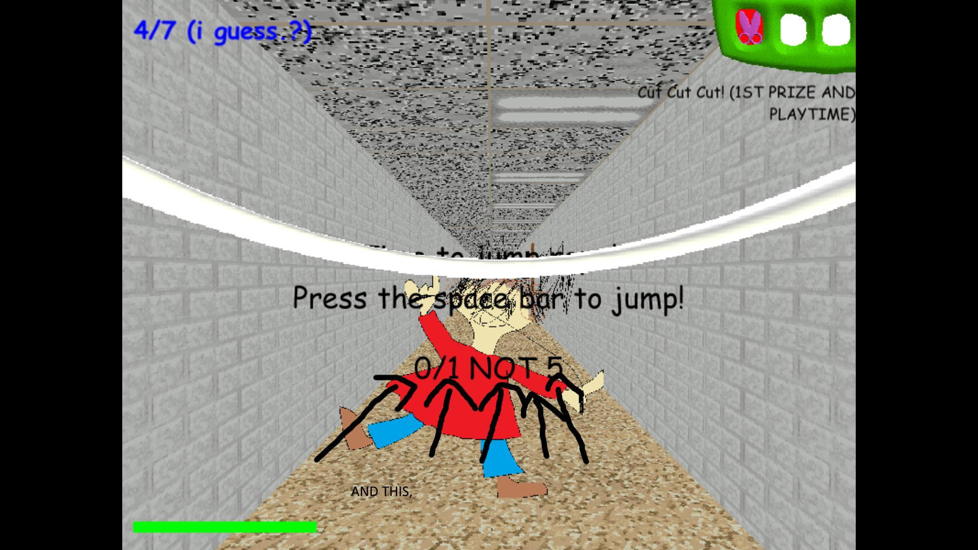 Baldi's Basics in Education and Learning (Changed more codes edition) (itch) - кадр 1