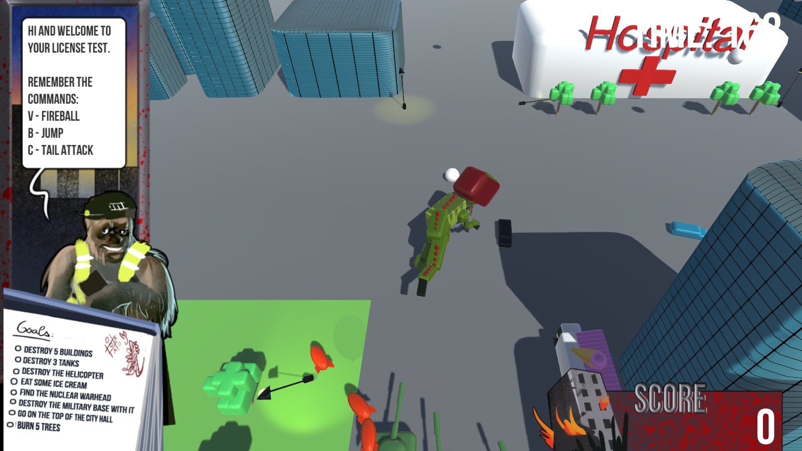 Lizard Crash (itch) - кадр 1