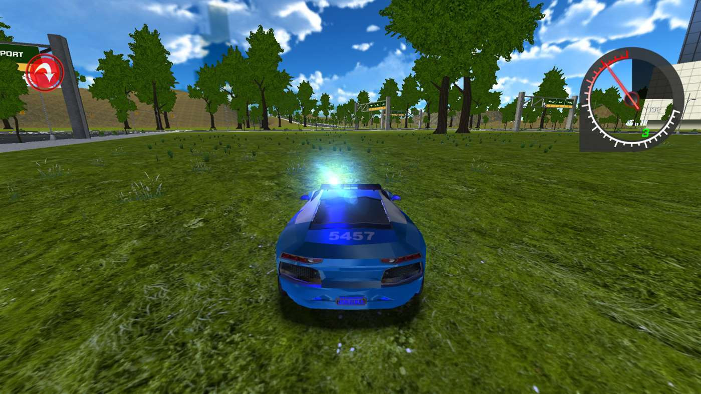 Police Offroad Car Driving (itch) - кадр 1
