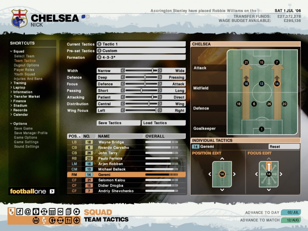 LMA Manager 2007 - кадр 1