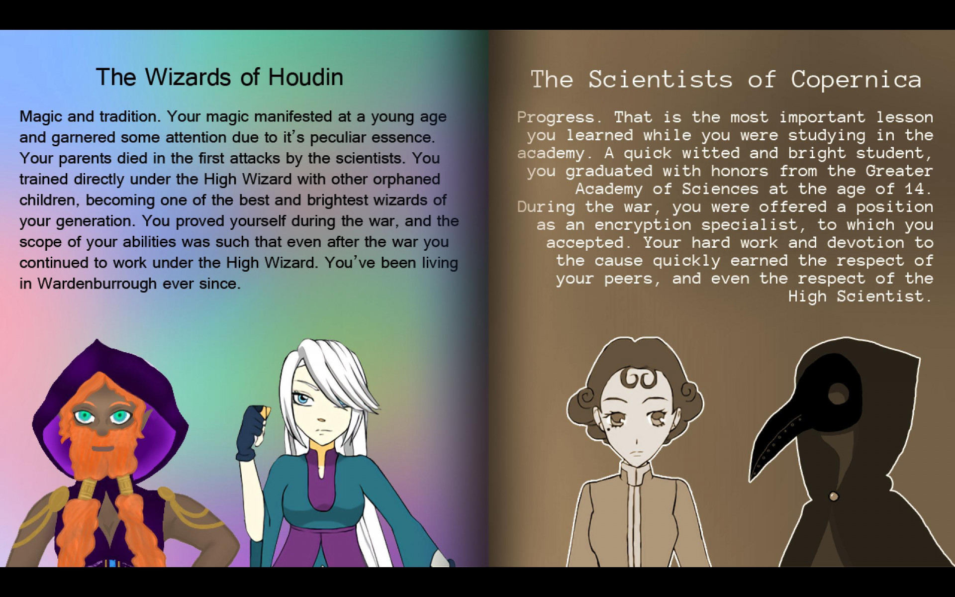 Wizards vs Scientists: A Chemystery (itch) - кадр 1