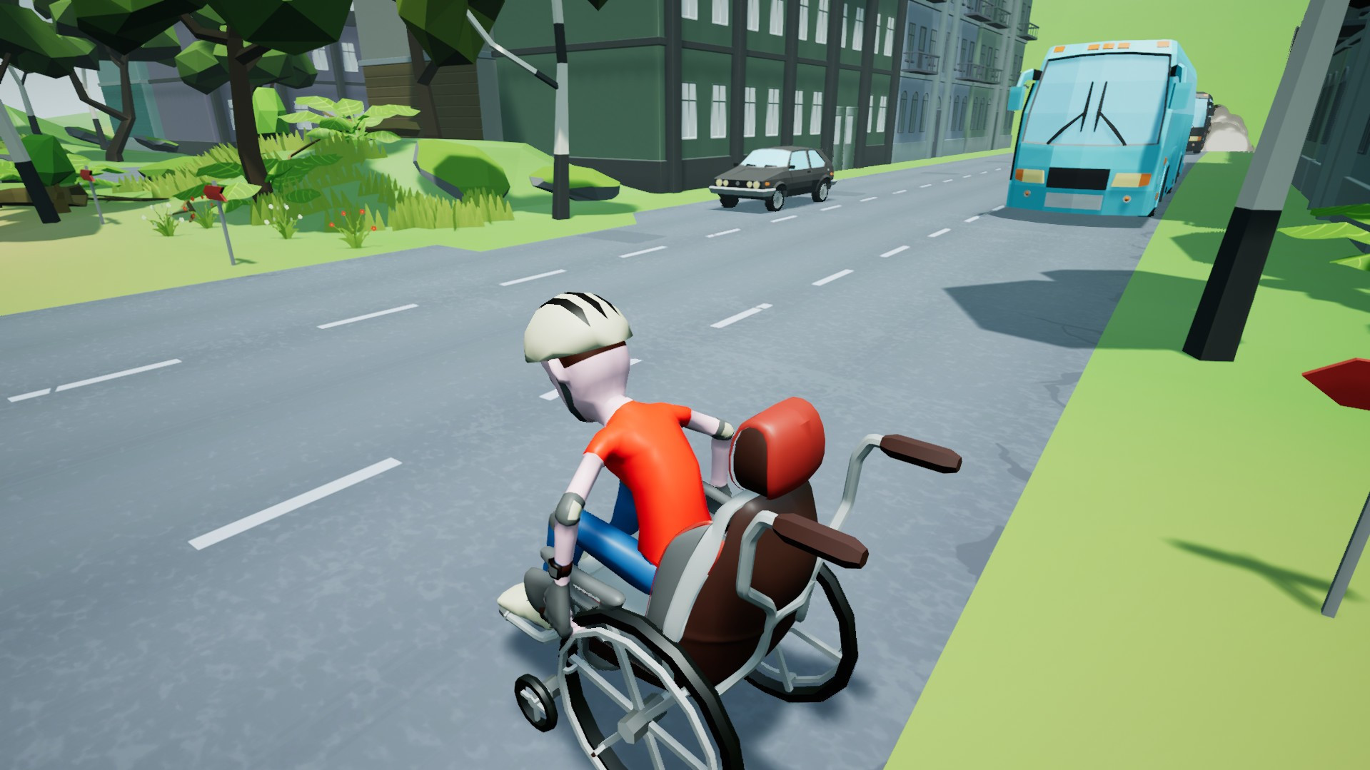 Wheelchair Simulator - кадр 1