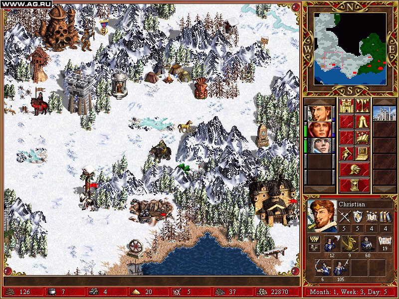 Heroes of Might and Magic 3: The Restoration of Erathia - кадр 2