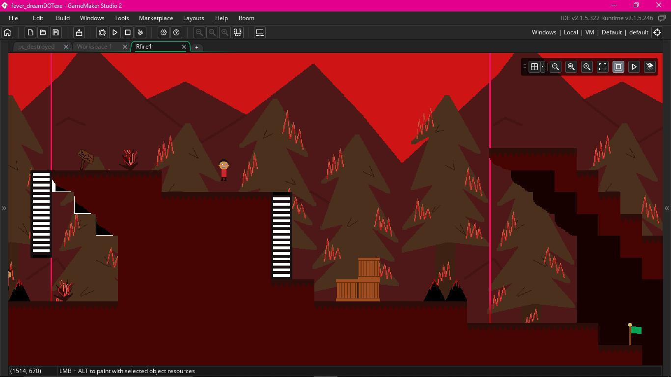 Fever_DreamDOTexe DEMO (itch) - кадр 1