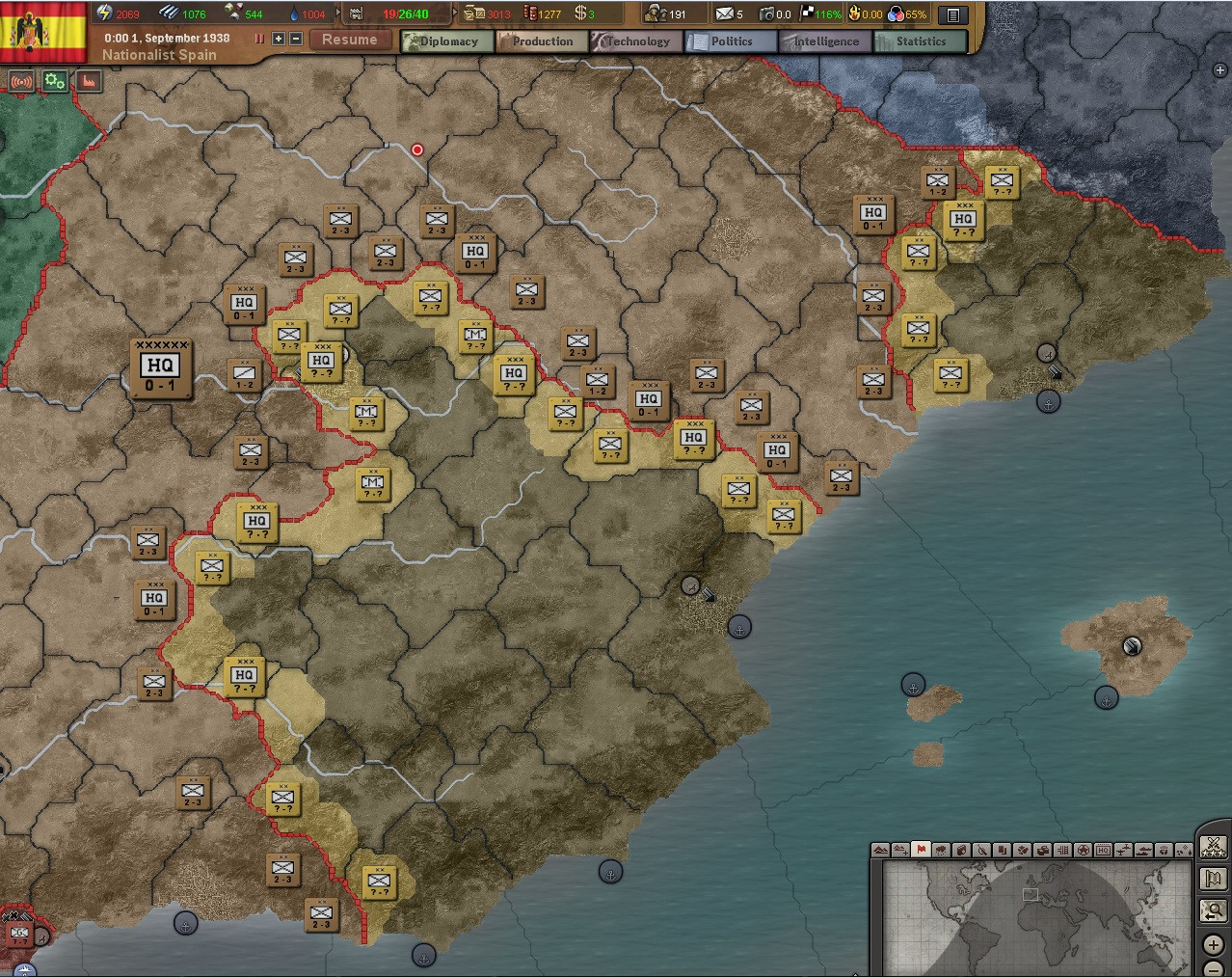 Hearts of Iron III: For the Motherland - кадр 1