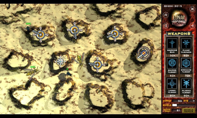 Lunar Defense - Episode One (itch) - кадр 1