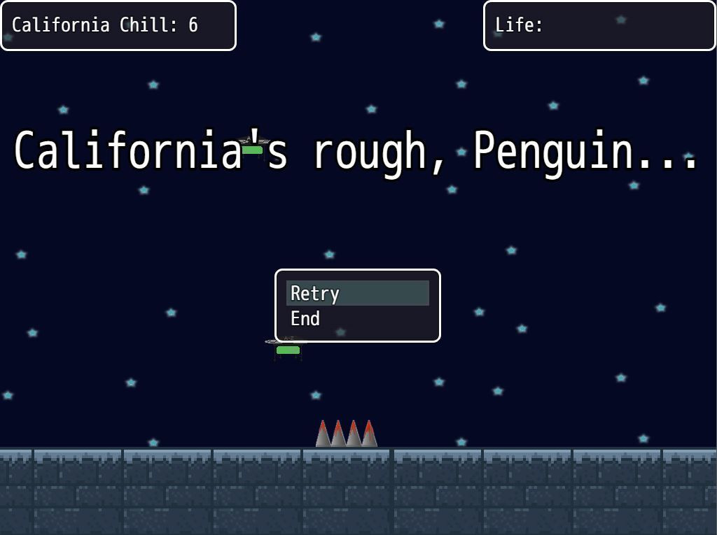California Penguin (itch) - кадр 1