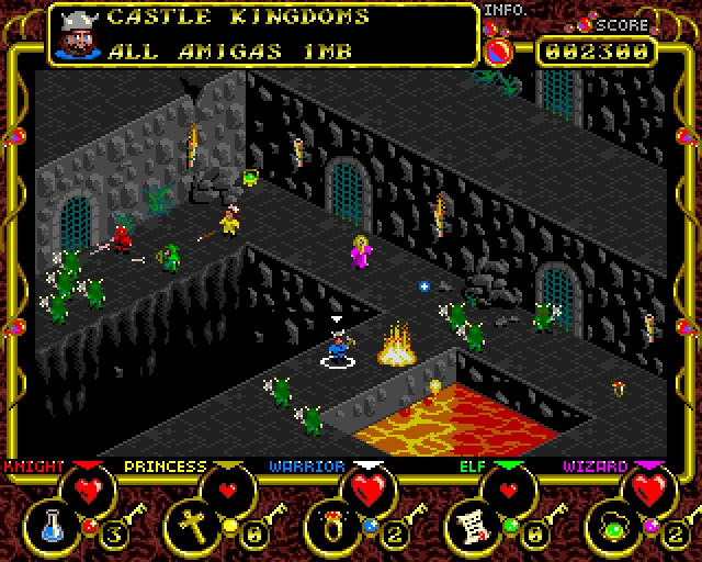Castle Kingdoms (Amiga 1MB OCS/ECS) (itch) - кадр 1