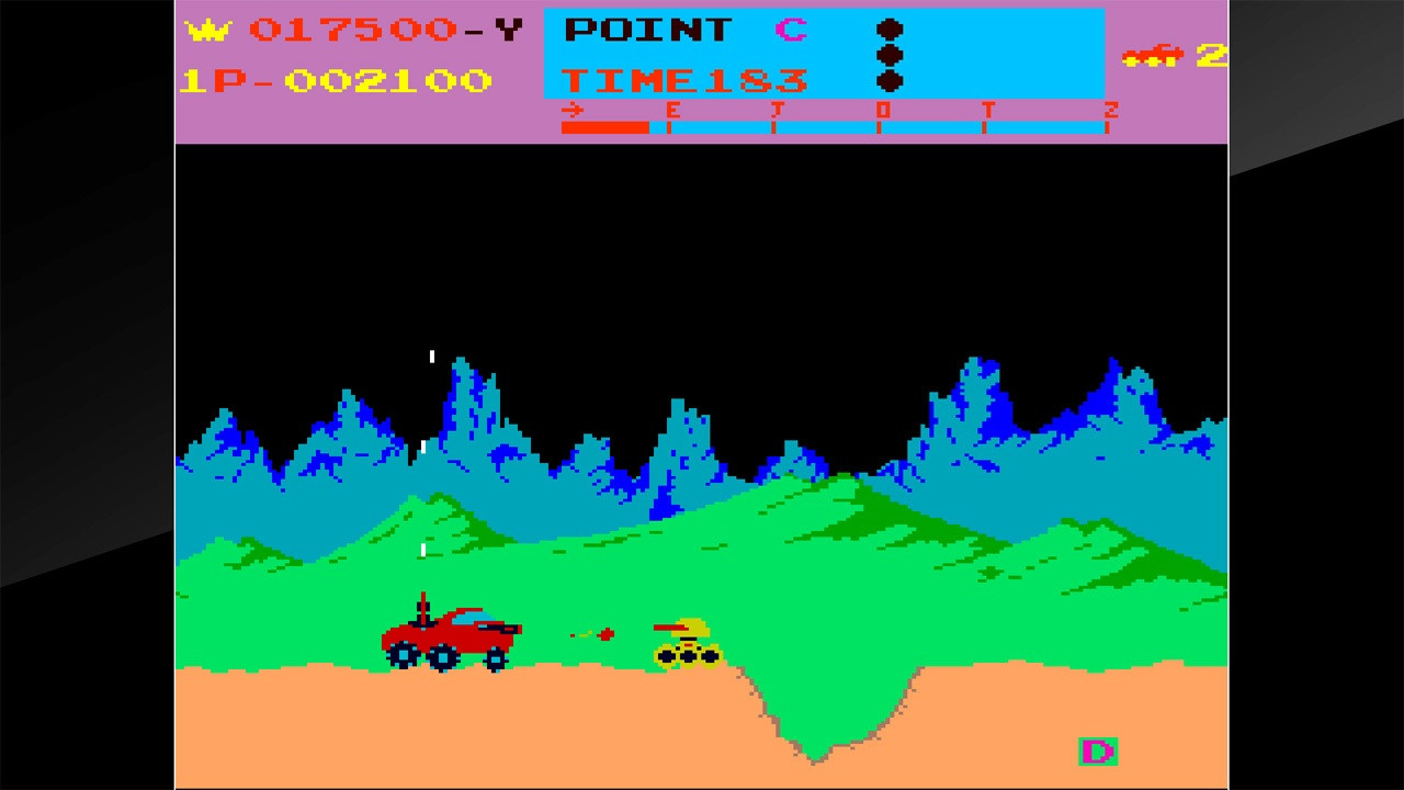 Arcade Archives MOON PATROL - кадр 2