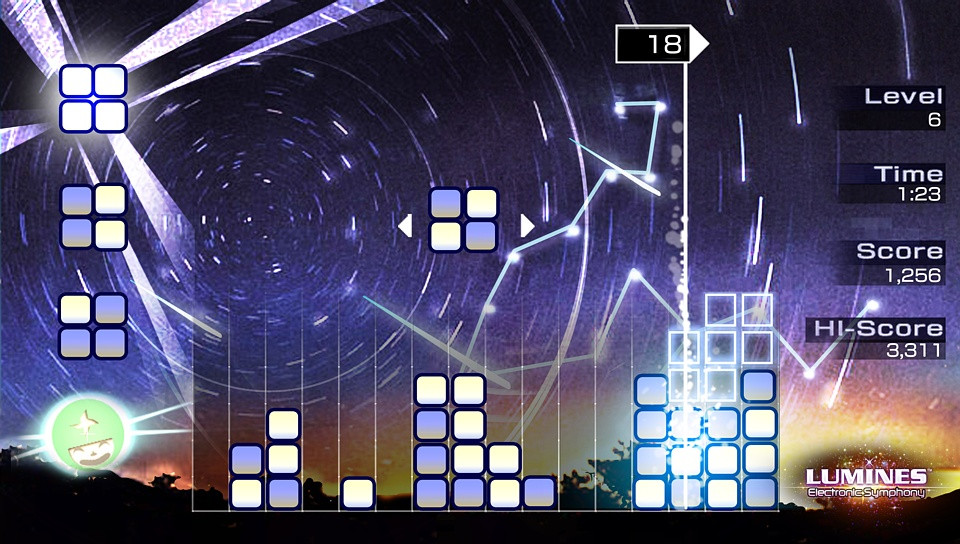Lumines: Puzzle Fusion - кадр 3