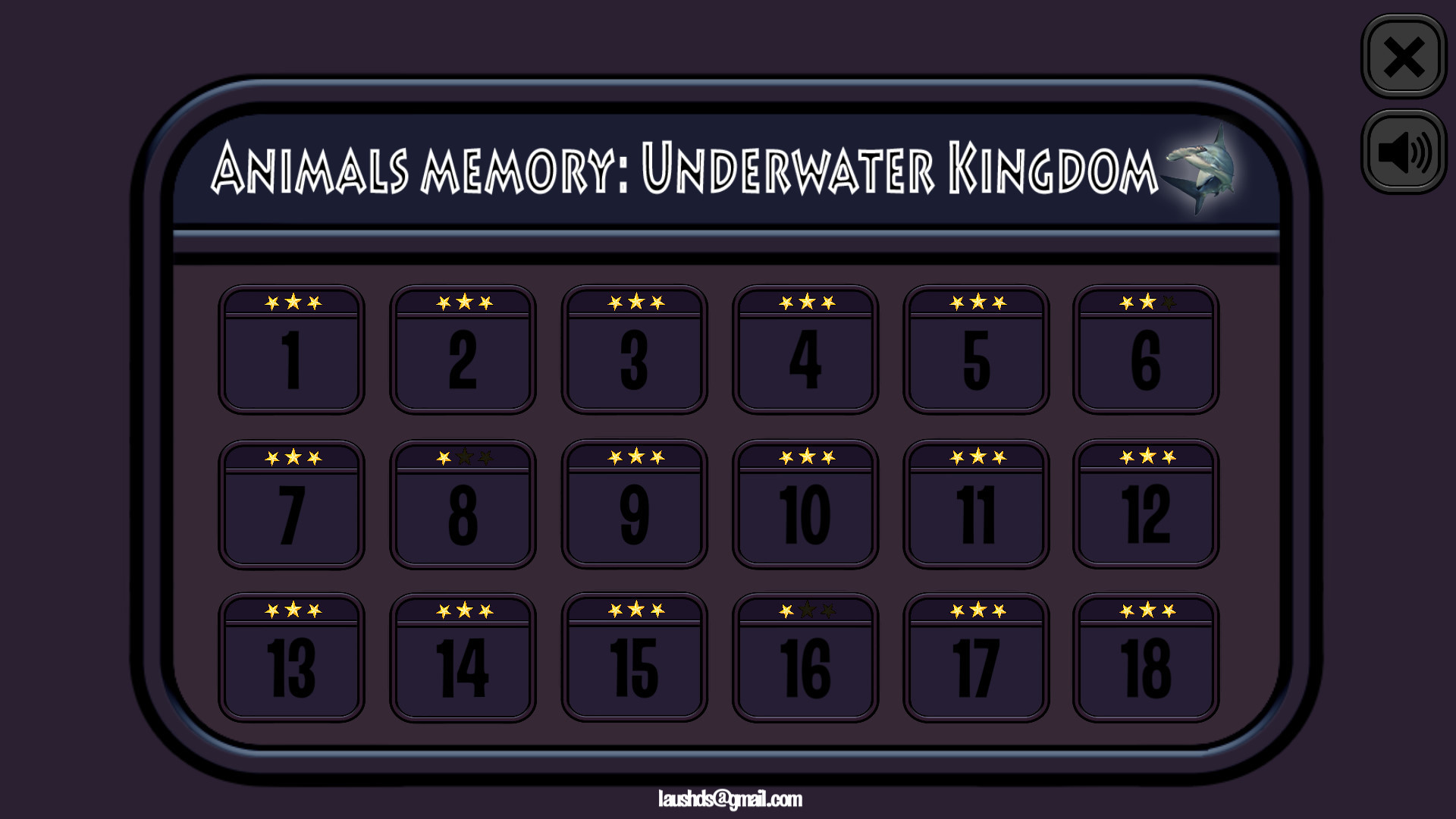 Animals Memory: Underwater Kingdom - кадр 1