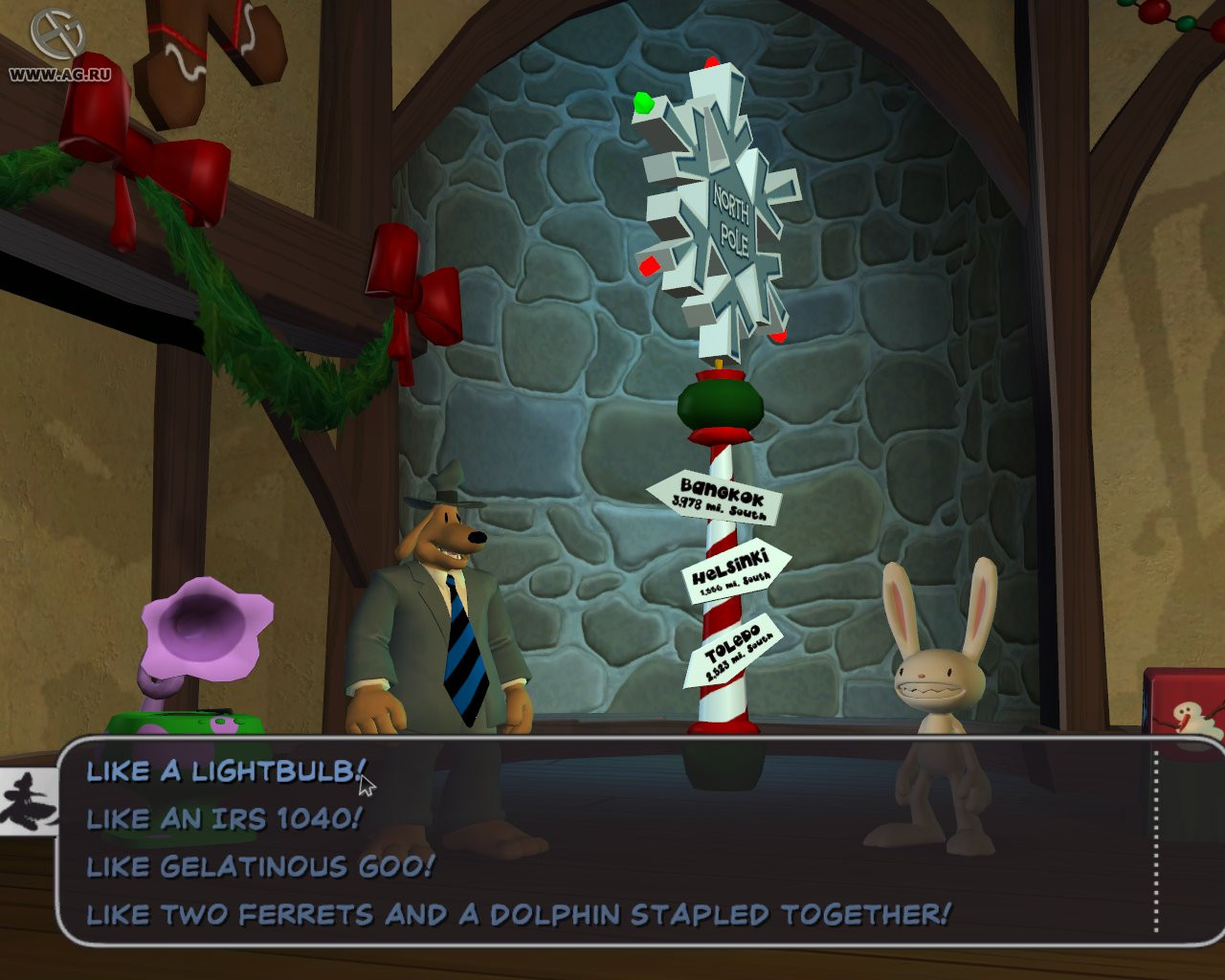 Sam & Max: Season 2 - Episode 1 - Ice Station Santa - кадр 1