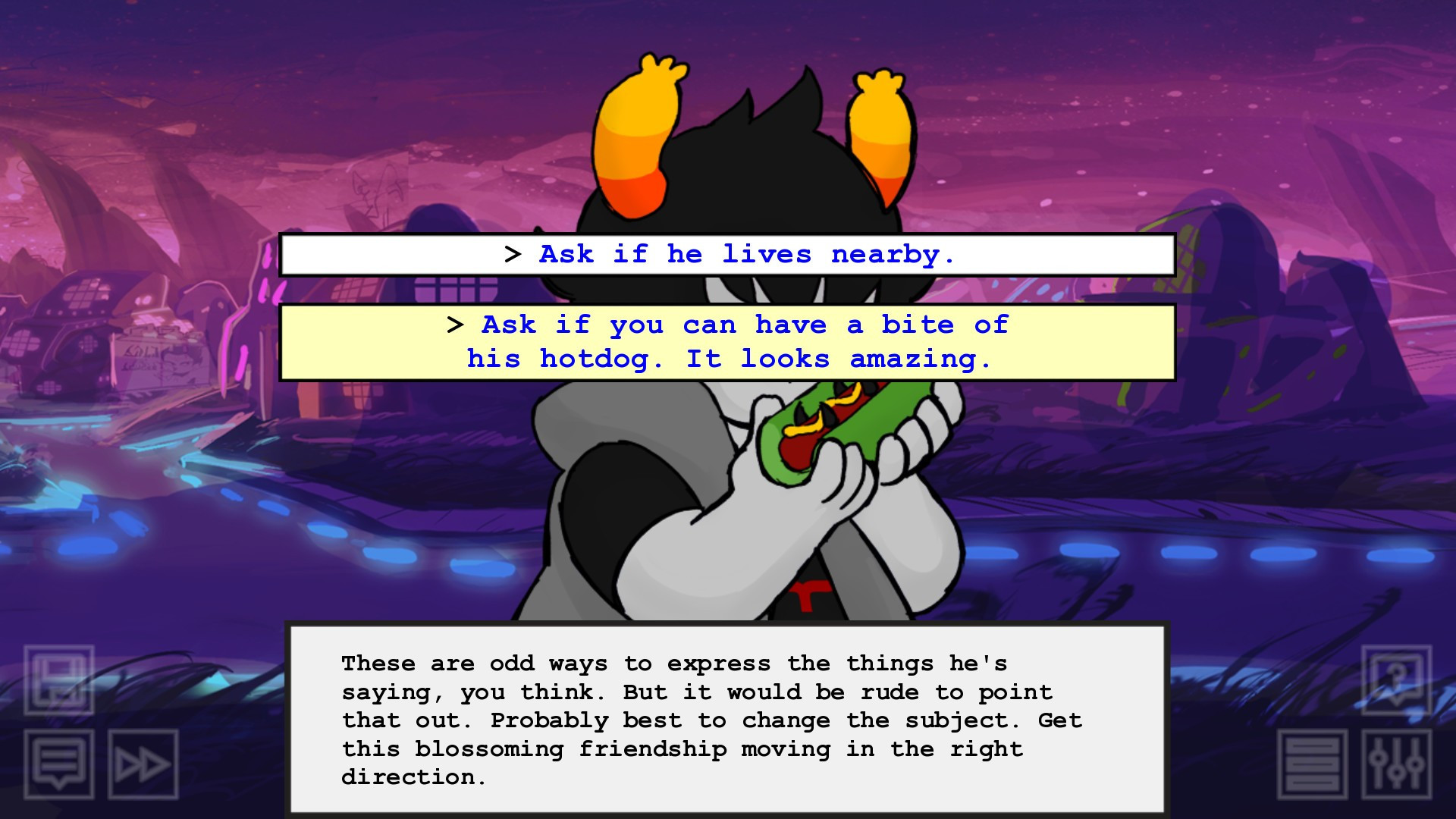 Hiveswap Friendsim - кадр 1