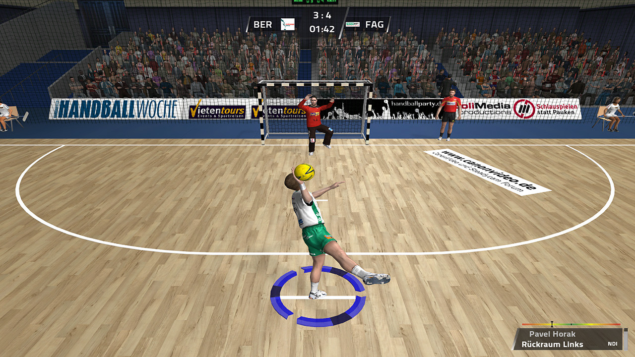 Handball Action - кадр 1