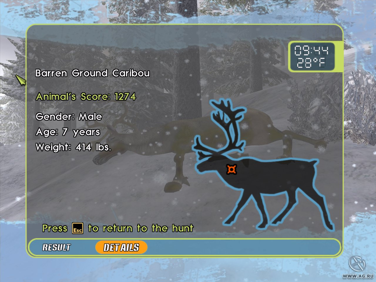 Cabela's Big Game Hunter 10th Anniversary Edition: Alaskan Adventure - кадр 3