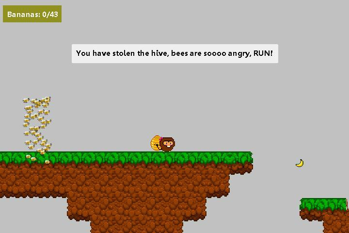 Monkey steals honey (itch) - кадр 1