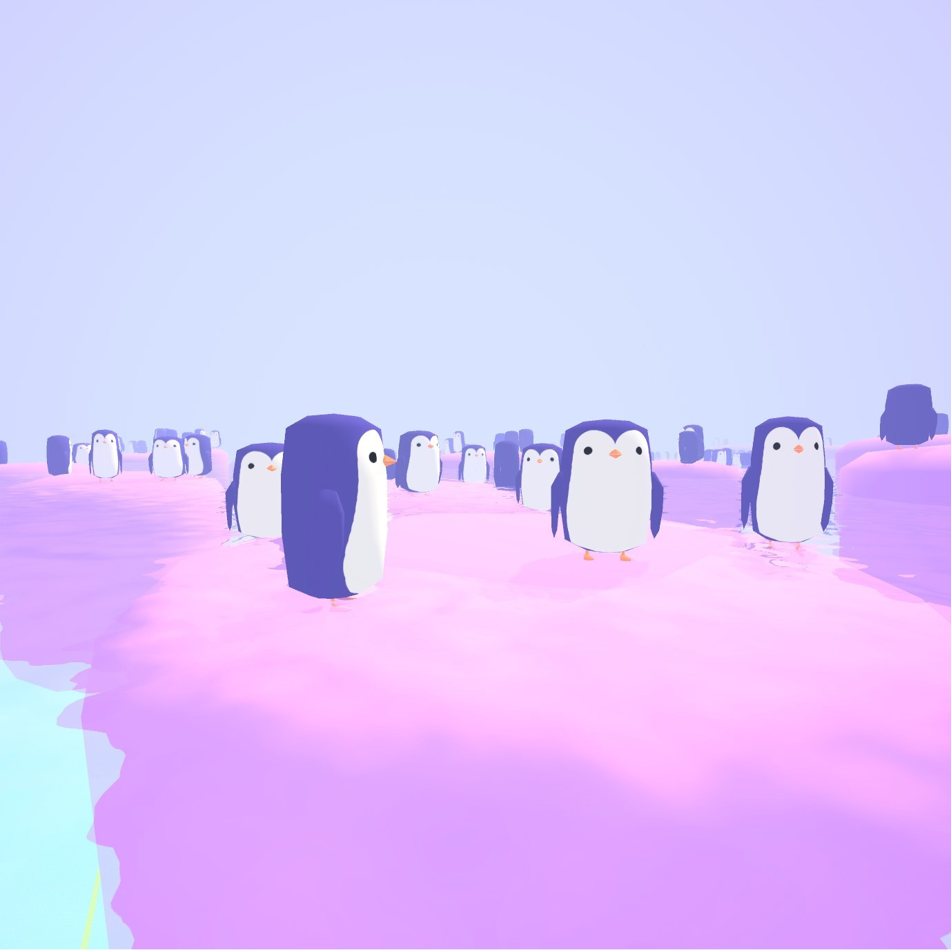 Marshmallow Penguins VR (itch) - кадр 2