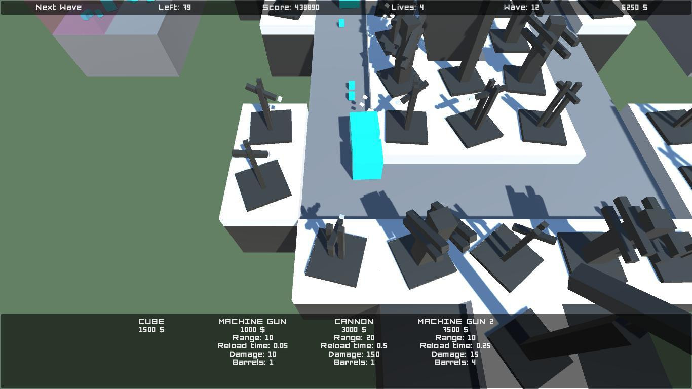 CubeDefense (itch) - кадр 2