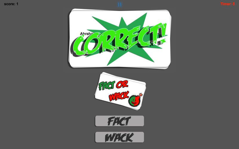 FACT OR WACK - кадр 1