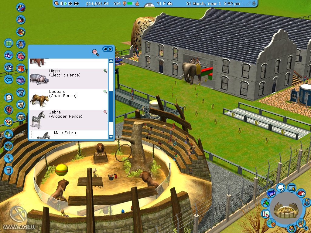 RollerCoaster Tycoon 3: Wild! - кадр 5