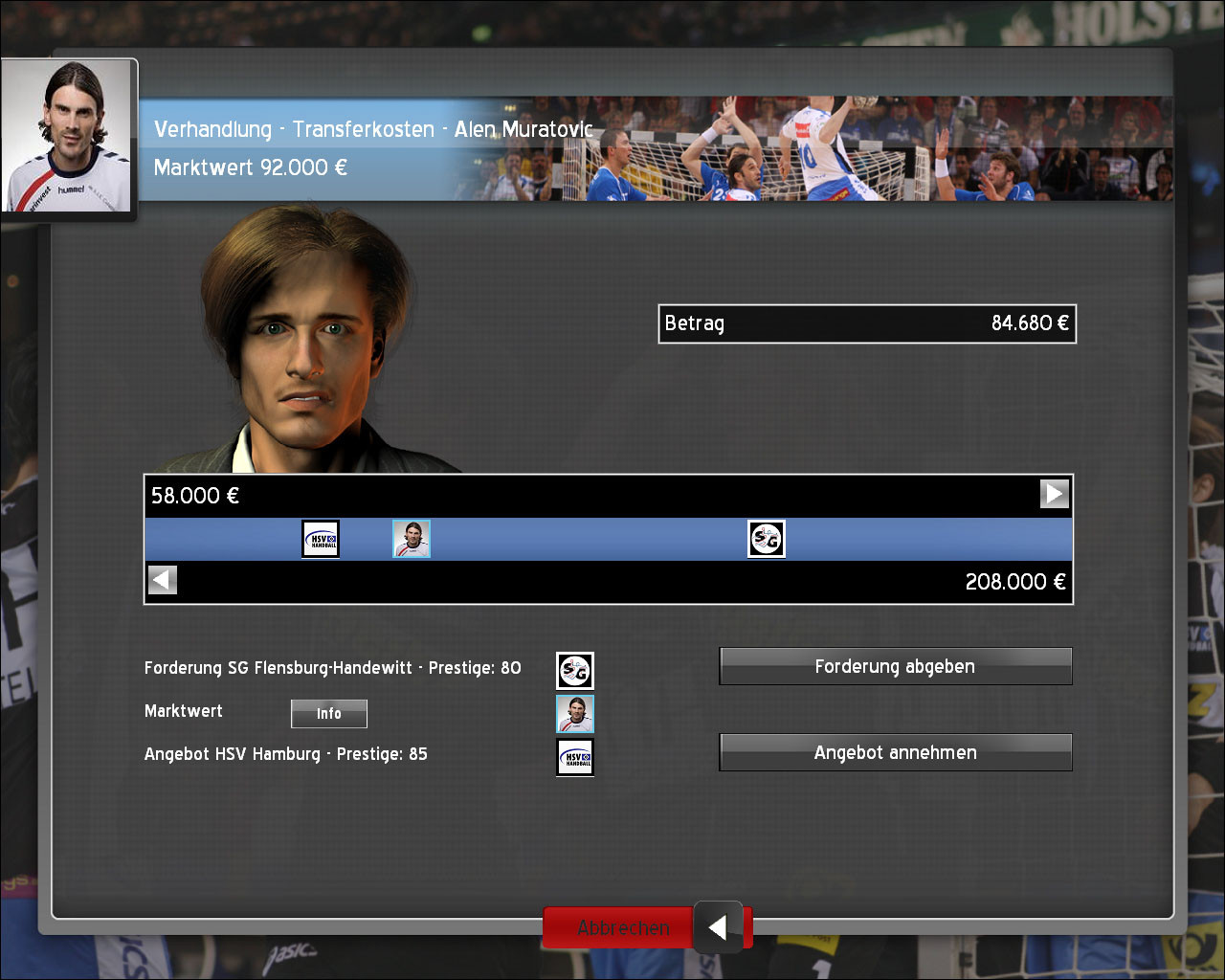 Handball Manager 2010 - кадр 1