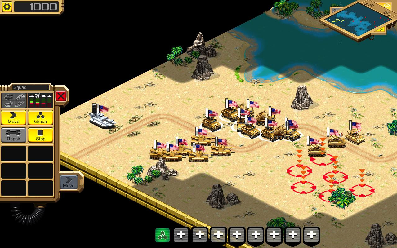 Desert Stormfront - RTS - кадр 2