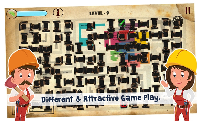 Drain Pipe Contract: Plumber Game (itch) - кадр 1