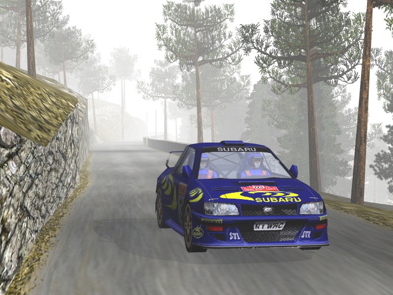 Rally Racing Simulation - кадр 1