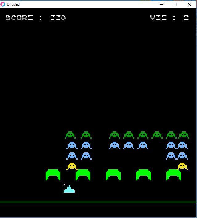 SpaceInvader Pur Code (itch) - кадр 1