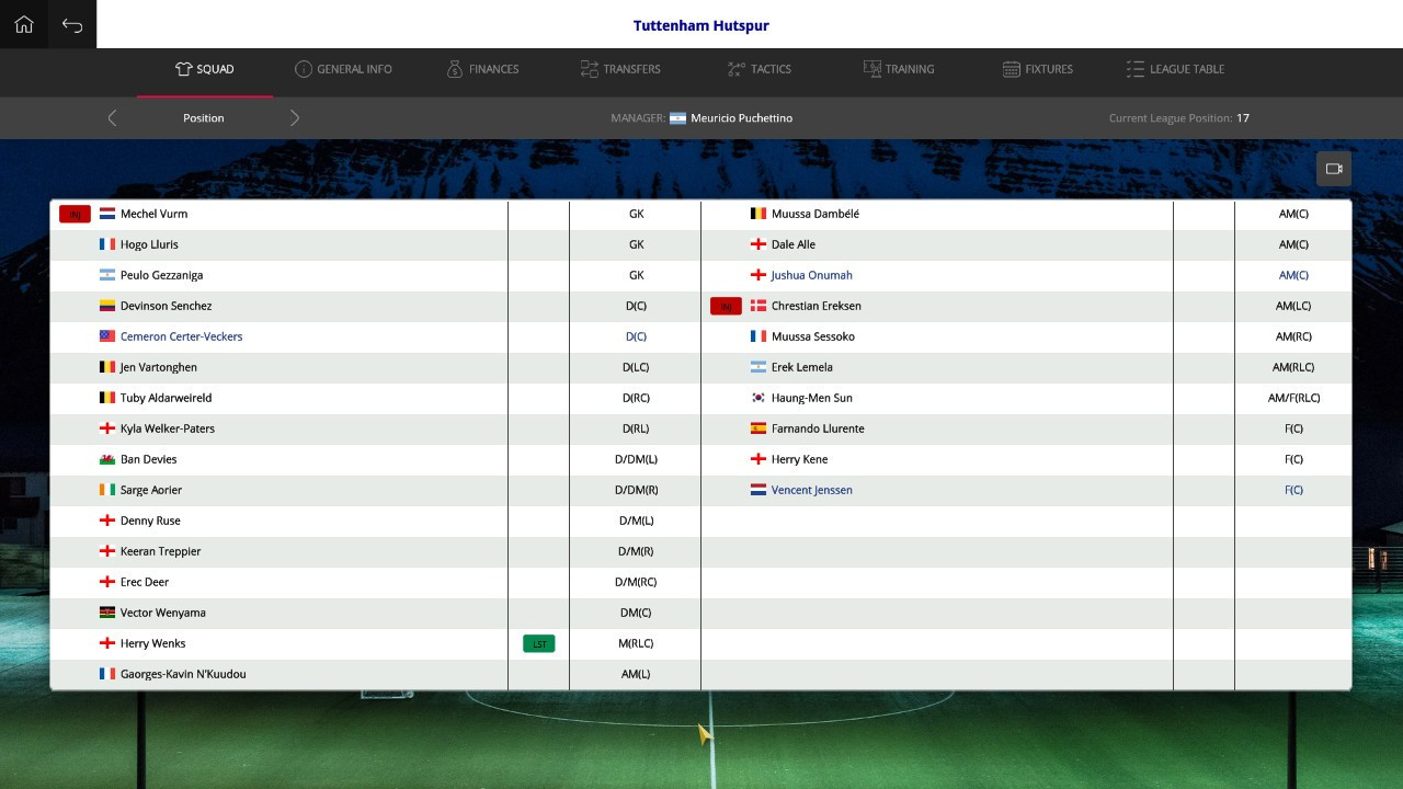 Global Soccer Manager 2018 - кадр 1