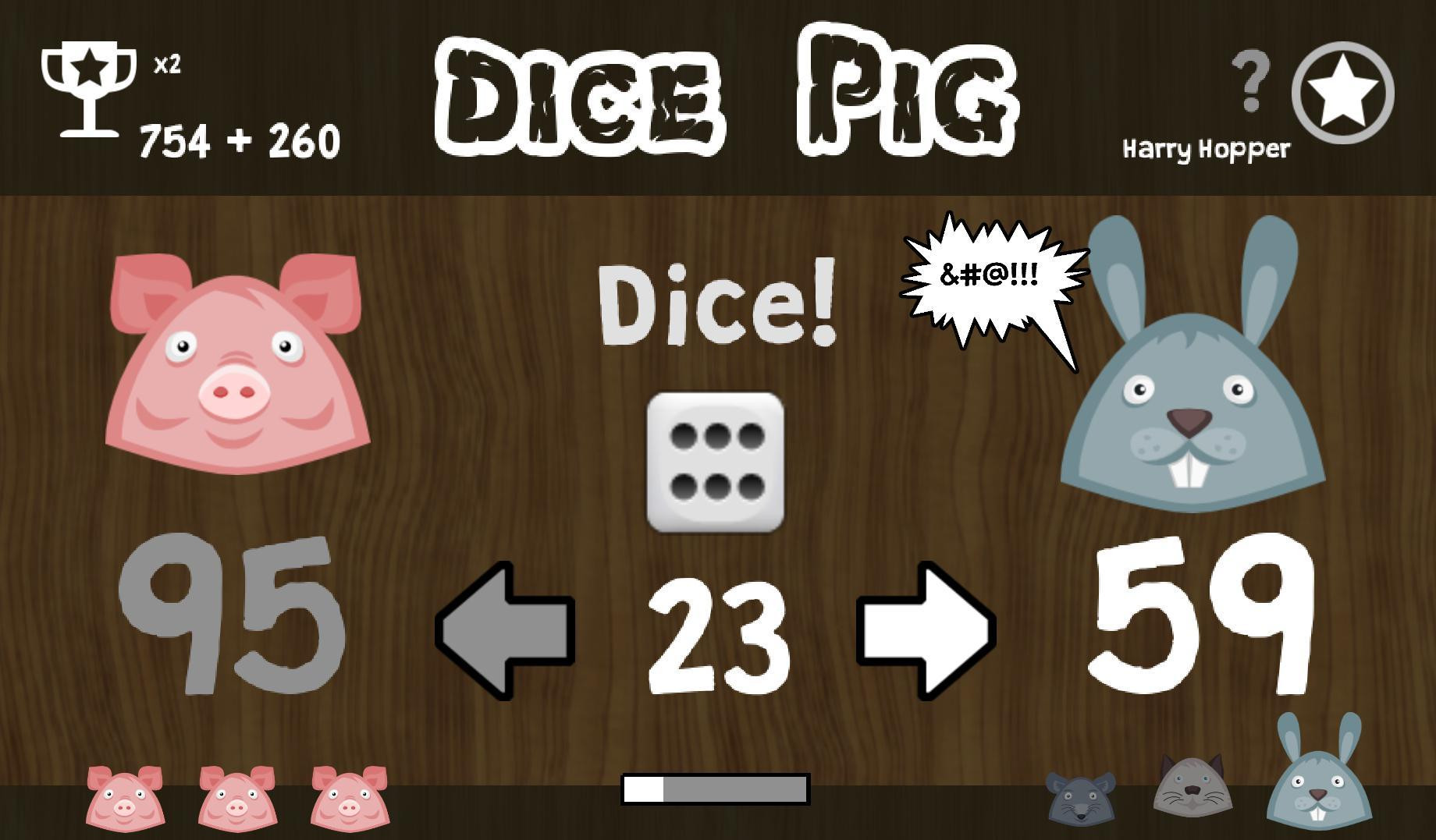 Dice Pig (itch) - кадр 1