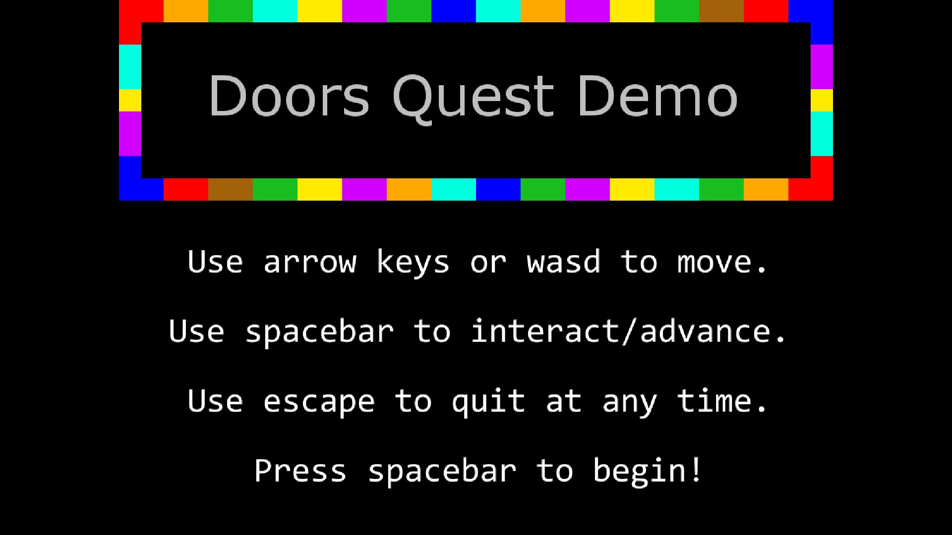Doors Quest Demo - кадр 1