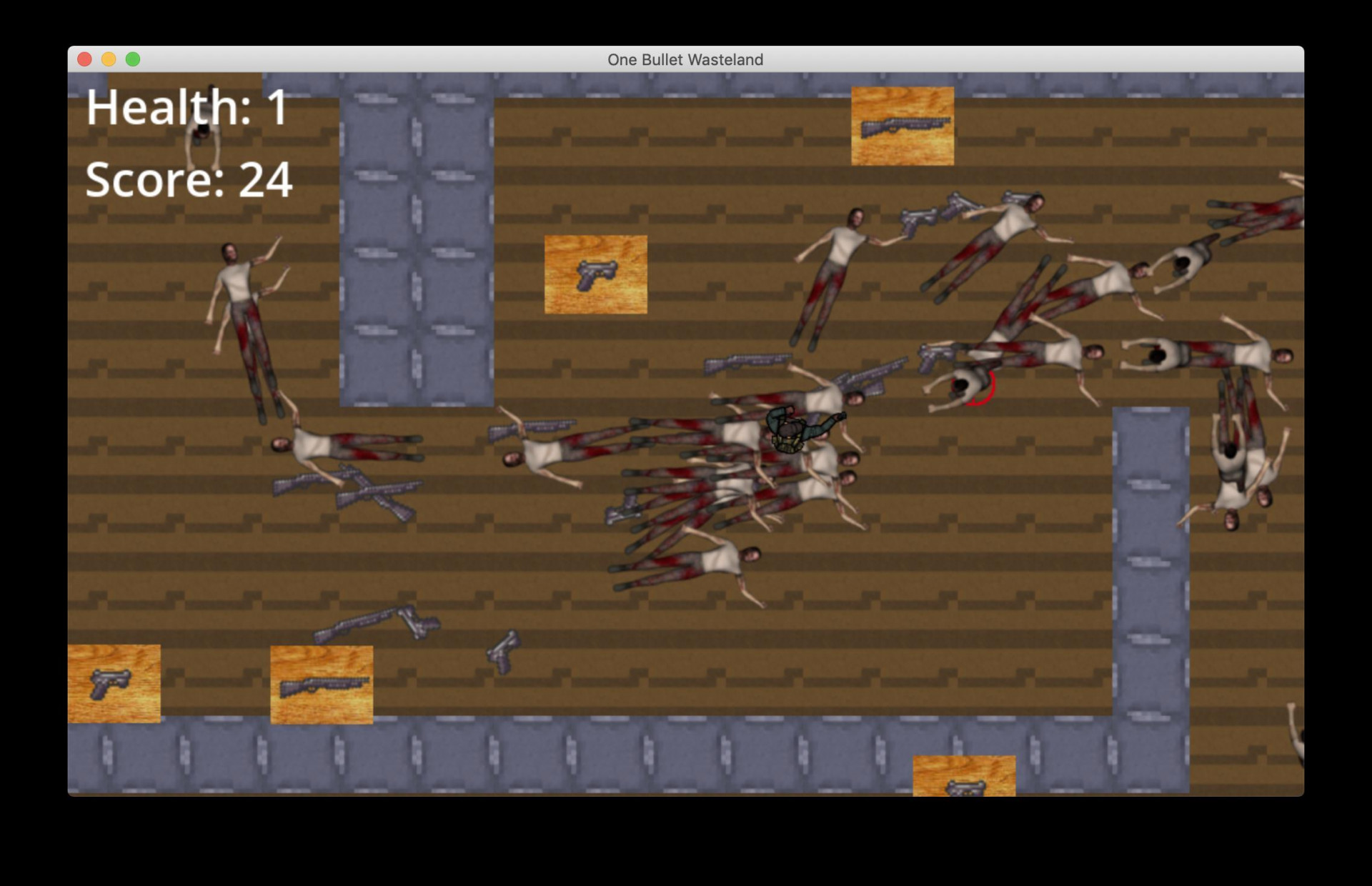 One Shot Wasteland (itch) - кадр 1
