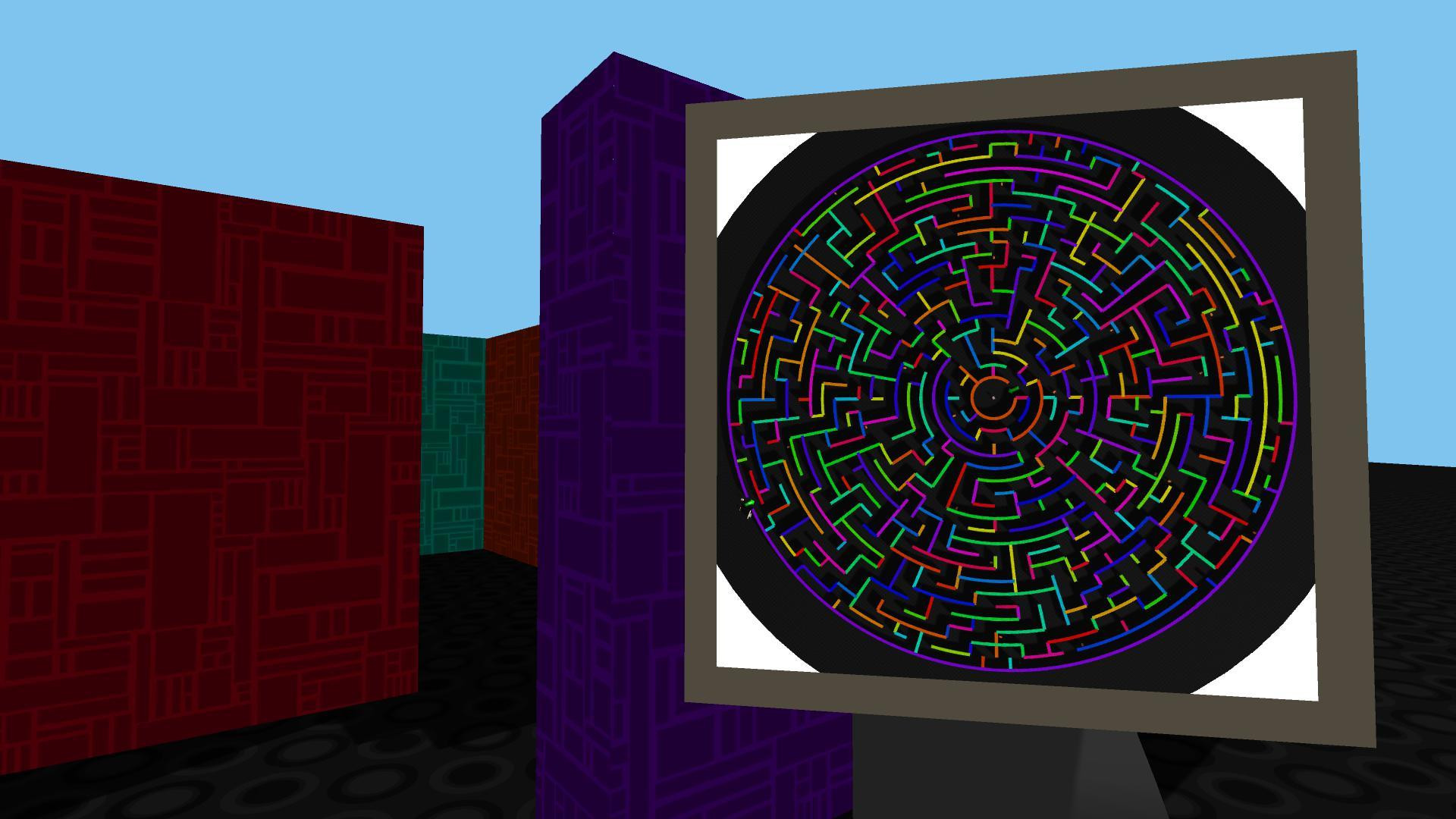 Mechanized Minotaur Circular Maze Demo (itch) - кадр 1