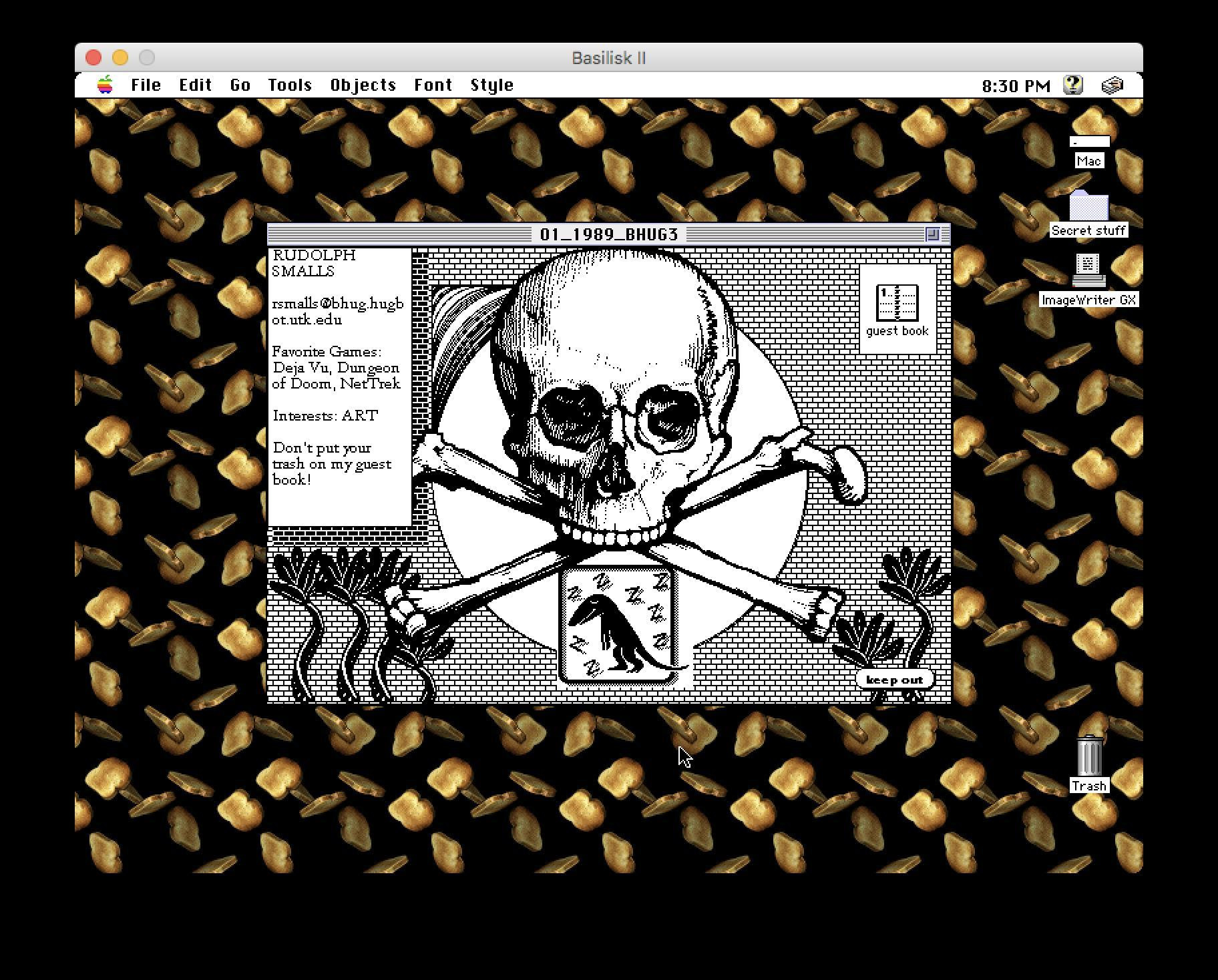 Brentwood Hypertext User's Group (January 1989) (itch) - кадр 1