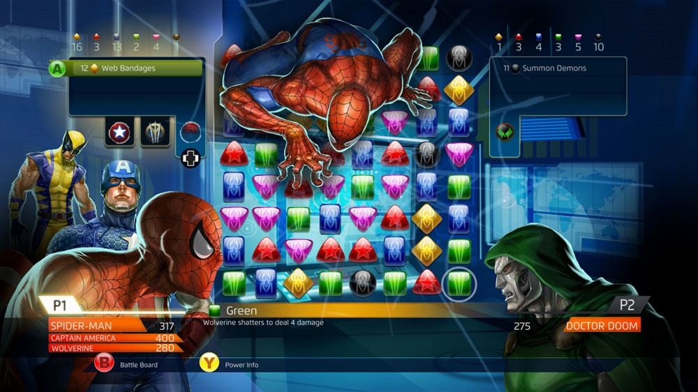 Marvel Puzzle Quest - кадр 1