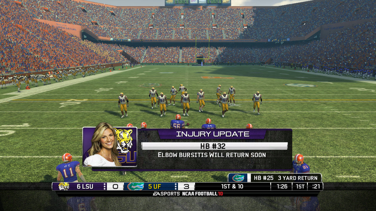 NCAA Football 10 - кадр 2
