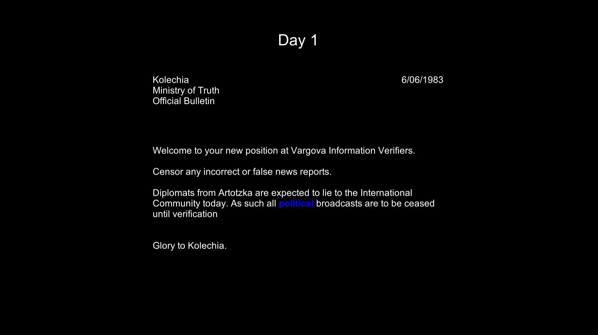 Misinformation - Underground "Game Jam" 2020 (itch) - кадр 2