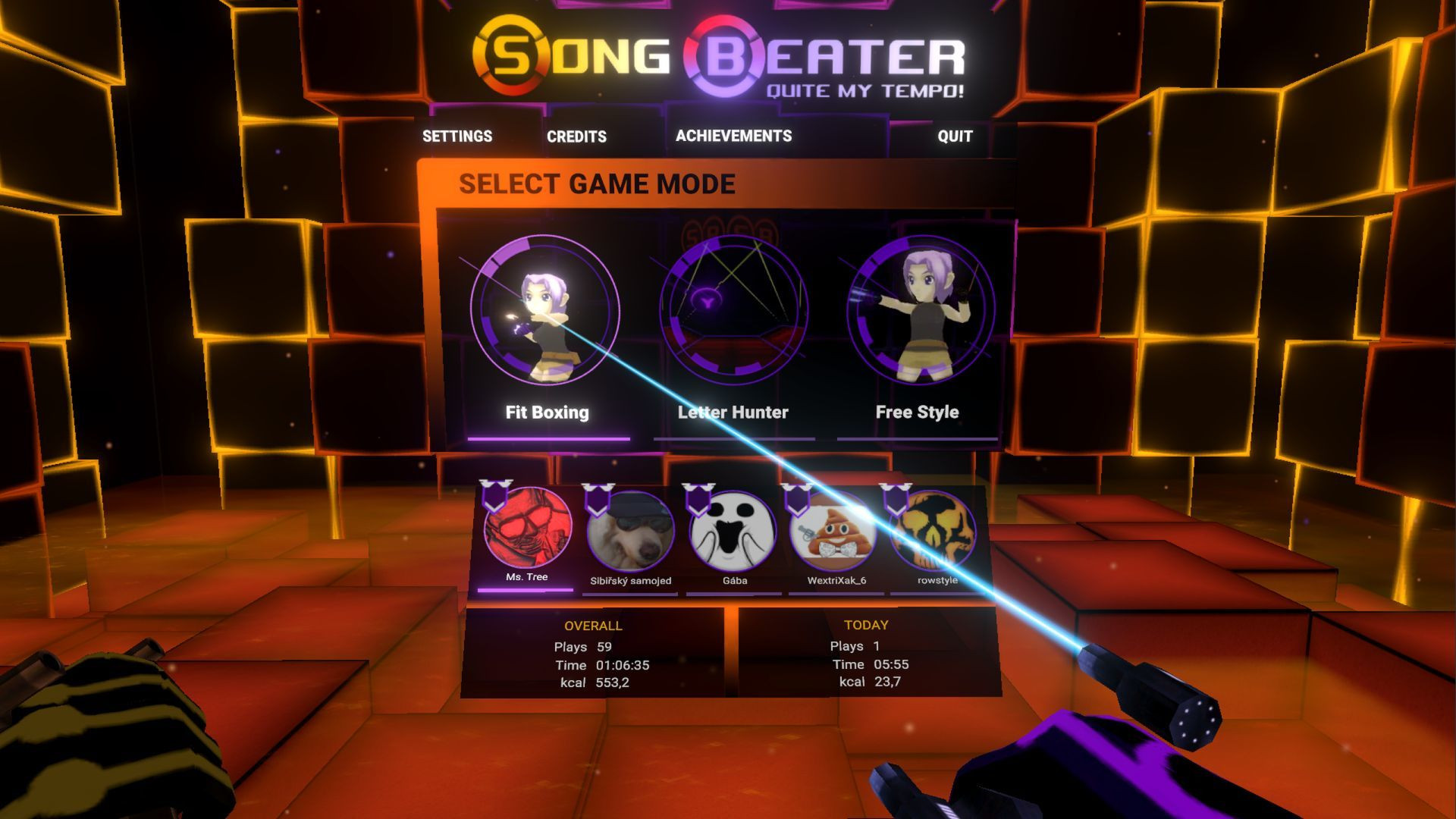 Song Beater: Quite My Tempo! – Quest edition (itch) - кадр 1