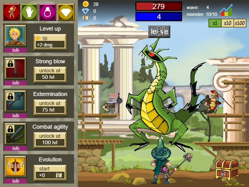 Click and fight - кадр 1