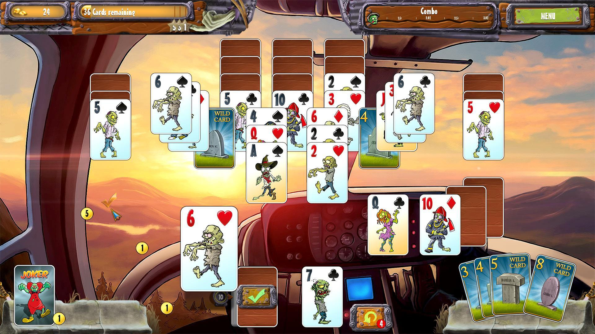 Zombie Solitaire 2, Chapter 1 (itch) - кадр 2